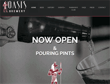 Tablet Screenshot of oasisbeer.com